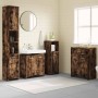 Bathroom furniture set 4 pcs smoked oak plywood | Foro24|Onlineshop| Casa, Jardín y Más Foro24.es