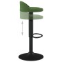 Dark green velvet kitchen stool | Foro24|Onlineshop| Casa, Jardín y Más Foro24.es