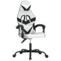 Drehbarer Gaming-Stuhl Kunstleder schwarz und weiß von , Gaming-Stühle - Ref: Foro24-349553, Preis: 117,14 €, Rabatt: %