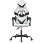 Drehbarer Gaming-Stuhl Kunstleder schwarz und weiß von , Gaming-Stühle - Ref: Foro24-349553, Preis: 117,14 €, Rabatt: %