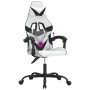 Drehbarer Gaming-Stuhl Kunstleder schwarz und weiß von , Gaming-Stühle - Ref: Foro24-349553, Preis: 117,14 €, Rabatt: %