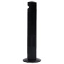 Black tower fan Φ24x80 cm by , Standing and table fans - Ref: Foro24-51546, Price: 62,69 €, Discount: %