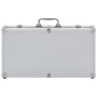 Silver aluminum and ABS gun case by , Firearm cases - Ref: Foro24-91864, Price: 35,63 €, Discount: %