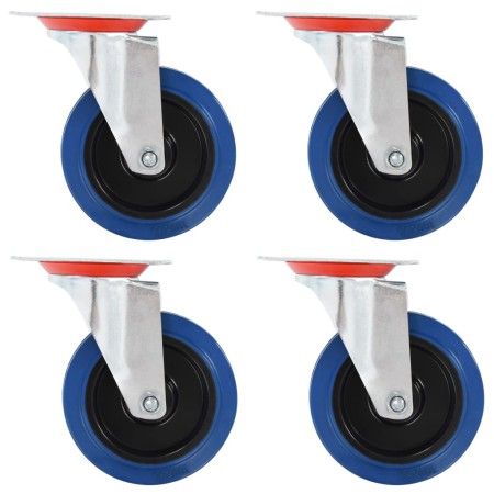 Swivel castors 4 units 100 mm by , Material handling - Ref: Foro24-143470, Price: 30,84 €, Discount: %