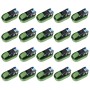 Ratchet fastening straps 20 units green 800 daN 6 m by , Tie down straps - Ref: Foro24-148895, Price: 75,85 €, Discount: %