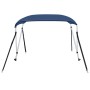 Toldo Bimini de 2 arcos azul marino 180x150x110 cm de vidaXL, Cubiertas para almacenamiento de barcas - Ref: Foro24-93128, Pr...