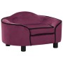 Burgunderfarbenes Hundesofa aus Plüsch 67x47x36 cm | Foro24|Onlineshop| Casa, Jardín y Más Foro24.es