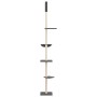 Dark gray floor to ceiling cat scratching tree 263.5-289.5 cm by , Cat furniture - Ref: Foro24-171710, Price: 49,55 €, Discou...