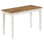 Mesa de comedor de madera maciza de mango 120x60x76 cm de , Mesas de cocina y de comedor - Ref: Foro24-246271, Precio: 315,35...