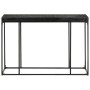 Solid acacia wood and black mango console table 110x35x76 cm | Foro24|Onlineshop| Casa, Jardín y Más Foro24.es