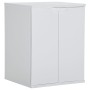 Weißer Waschmaschinenschrank aus PVC 68,5x64,5x88 cm von , Kleiderschränke - Ref: Foro24-340986, Preis: 113,41 €, Rabatt: %