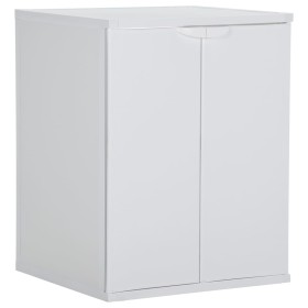 Weißer Waschmaschinenschrank aus PVC 68,5x64,5x88 cm von , Kleiderschränke - Ref: Foro24-340986, Preis: 108,77 €, Rabatt: %