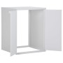 Weißer Waschmaschinenschrank aus PVC 68,5x64,5x88 cm von , Kleiderschränke - Ref: Foro24-340986, Preis: 113,41 €, Rabatt: %