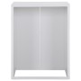 Weißer Waschmaschinenschrank aus PVC 68,5x64,5x88 cm von , Kleiderschränke - Ref: Foro24-340986, Preis: 113,41 €, Rabatt: %