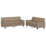 2-teilige Sofagarnitur aus Kunstleder Cappuccino von , Sofas - Ref: Foro24-3201918, Preis: 499,17 €, Rabatt: %