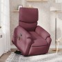 Sillón reclinable de masaje elevable tela morado | Foro24|Onlineshop| Casa, Jardín y Más Foro24.es