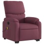 Sillón reclinable de masaje elevable tela morado | Foro24|Onlineshop| Casa, Jardín y Más Foro24.es