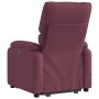 Sillón reclinable de masaje elevable tela morado | Foro24|Onlineshop| Casa, Jardín y Más Foro24.es