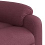 Sillón reclinable de masaje elevable tela morado | Foro24|Onlineshop| Casa, Jardín y Más Foro24.es