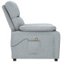 Light gray fabric massage chair by , Electric massage chairs - Ref: Foro24-348287, Price: 196,65 €, Discount: %