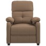 Sillón reclinable de tela marrón de , Sillones - Ref: Foro24-348279, Precio: 179,01 €, Descuento: %