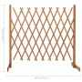 Solid wood trellis garden fence orange spruce 180x100 cm by vidaXL, fence panels - Ref: Foro24-314828, Price: 28,42 €, Discou...