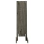 Valla de jardín enrejado madera maciza de abeto gris 150x80 cm de vidaXL, Paneles de vallas - Ref: Foro24-314827, Precio: 31,...