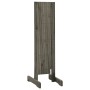 Valla de jardín enrejado madera maciza de abeto gris 150x80 cm de vidaXL, Paneles de vallas - Ref: Foro24-314827, Precio: 31,...