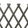 Trellis garden fence solid gray fir wood 150x80 cm by vidaXL, fence panels - Ref: Foro24-314827, Price: 33,95 €, Discount: %