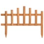 Garden edging 10 units fir wood 4.4 m by vidaXL, Garden edging and edging - Ref: Foro24-314846, Price: 37,26 €, Discount: %