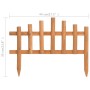 Garden edging 10 units fir wood 4.4 m by vidaXL, Garden edging and edging - Ref: Foro24-314846, Price: 37,26 €, Discount: %