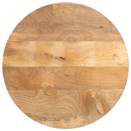 Tablero de mesa redondo madera maciza de mango Ø 60x2,5 cm by , Table tops - Ref: Foro24-370062, Price: 54,72 €, Discount: %