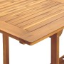 Set de comedor jardín 7 pzas polipropileno madera maciza beige | Foro24|Onlineshop| Casa, Jardín y Más Foro24.es