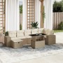 Set de sofás de jardín y cojines 8 piezas ratán sintético beige | Foro24|Onlineshop| Casa, Jardín y Más Foro24.es