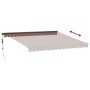 Toldo retráctil automático marrón 400x350 cm de , Toldos - Ref: Foro24-3215405, Precio: 444,45 €, Descuento: %