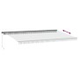 Toldo retráctil manual antracita y blanco 600x300cm von , Markisen - Ref: Foro24-3310243, Preis: 513,96 €, Rabatt: %