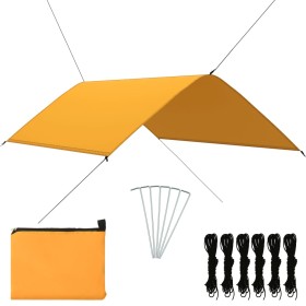 Yellow garden awning 3x2 m by vidaXL, Umbrellas - Ref: Foro24-93057, Price: 30,99 €, Discount: %