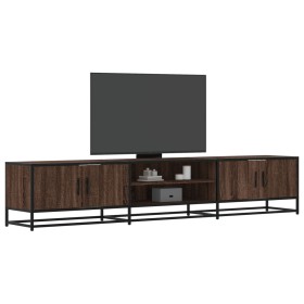 Mueble para TV madera de ingeniería marrón roble 210x35x41 cm von , TV-Möbel - Ref: Foro24-3300784, Preis: 140,35 €, Rabatt: %