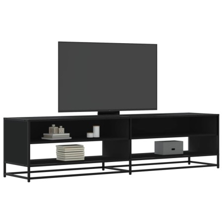 Mueble de TV madera de ingeniería negro 180,5x40x46 cm | Foro24|Onlineshop| Casa, Jardín y Más Foro24.es