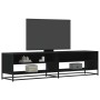 Mueble de TV madera de ingeniería negro 180,5x40x46 cm de , Muebles TV - Ref: Foro24-3300800, Precio: 122,02 €, Descuento: %