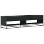 Mueble de TV madera de ingeniería negro 180,5x40x46 cm de , Muebles TV - Ref: Foro24-3300800, Precio: 122,02 €, Descuento: %