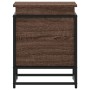 Caja de almacenaje con tapa madera marrón roble 40x40x51,5 cm | Foro24|Onlineshop| Casa, Jardín y Más Foro24.es