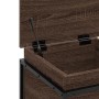 Caja de almacenaje con tapa madera marrón roble 40x40x51,5 cm | Foro24|Onlineshop| Casa, Jardín y Más Foro24.es