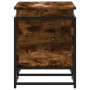 Caja de almacenaje con tapa madera roble ahumado 80x40x51,5 cm | Foro24|Onlineshop| Casa, Jardín y Más Foro24.es