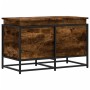 Caja de almacenaje con tapa madera roble ahumado 80x40x51,5 cm | Foro24|Onlineshop| Casa, Jardín y Más Foro24.es