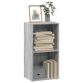 Estantería de madera de ingeniería gris Sonoma 40x30x77 cm de , Librerías y estanterías - Ref: Foro24-857863, Precio: 38,83 €...