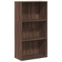 Estantería madera de ingeniería marrón roble 60x30x114 cm by , Bookcases and shelves - Ref: Foro24-857905, Price: 58,73 €, Di...