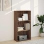 Estantería madera de ingeniería marrón roble 60x30x114 cm by , Bookcases and shelves - Ref: Foro24-857905, Price: 58,73 €, Di...