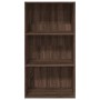 Estantería madera de ingeniería marrón roble 60x30x114 cm by , Bookcases and shelves - Ref: Foro24-857905, Price: 58,73 €, Di...