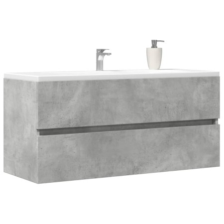 Armario para lavabo contrachapada gris hormigón 100x38,5x45 cm de , Muebles de baño - Ref: Foro24-856251, Precio: 61,52 €, De...